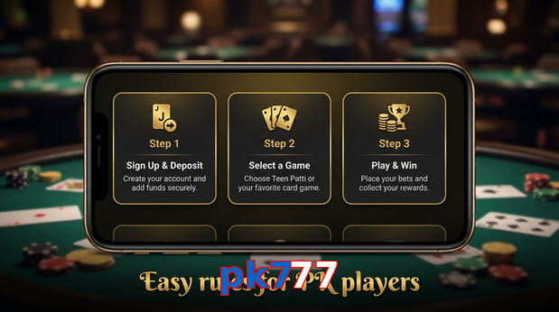 Game list for Pk777 game section